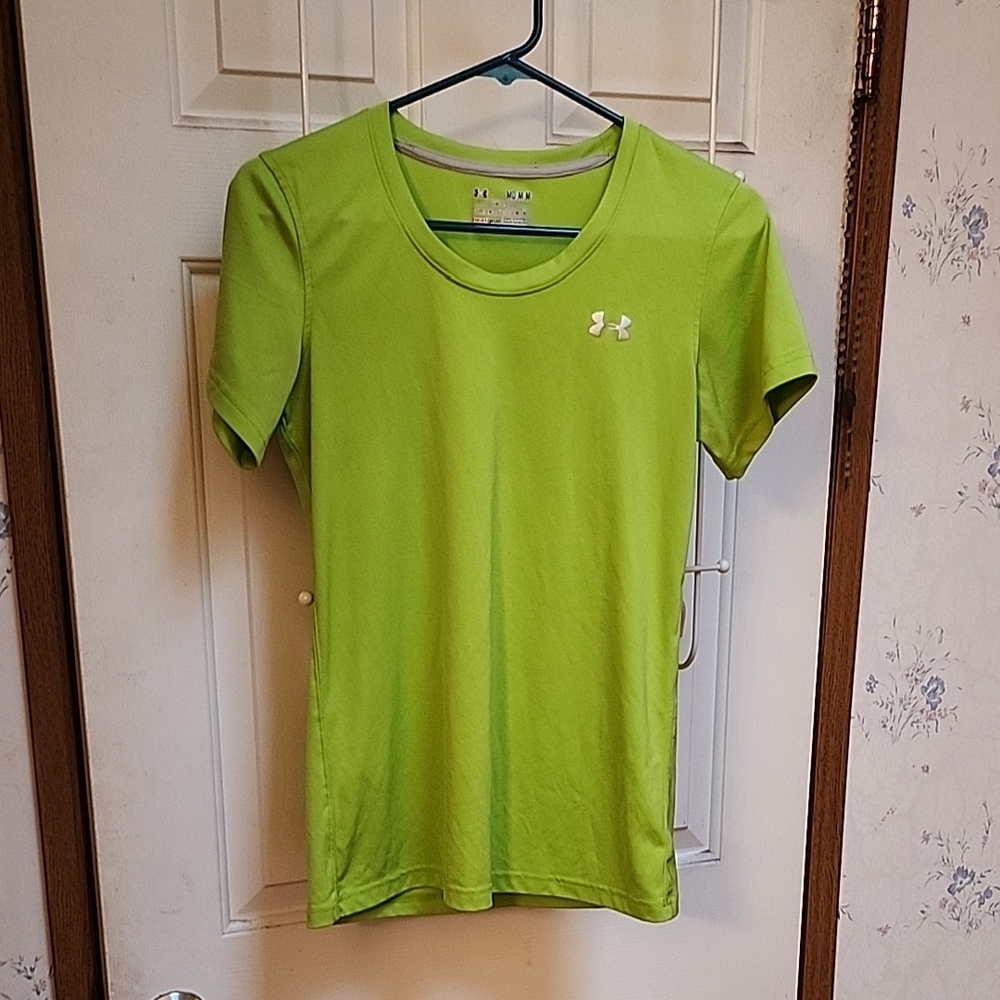 Under Armour Lime Green Athletic Tee